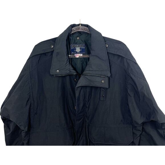 Vtg Spiewak Golden Fleece Big Jacket Coat Men’s Large Blue NWT Utility Workwear - Picture 2 of 9